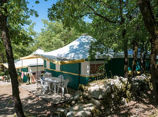 Hotel Camping Les Reflets Du Quercy Crayssac Exteriér fotografie
